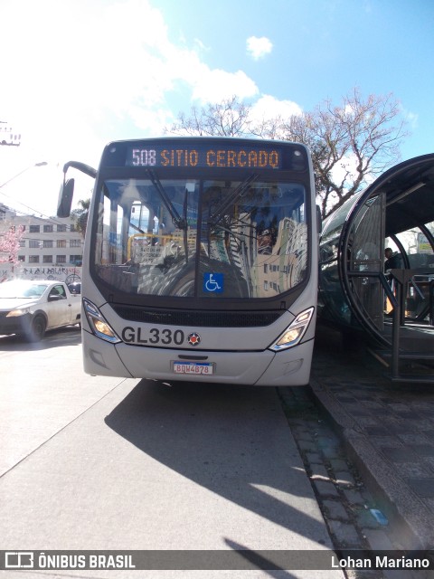 Viação Cidade Sorriso GL330 na cidade de Curitiba, Paraná, Brasil, por Lohan Mariano. ID da foto: 11313025.