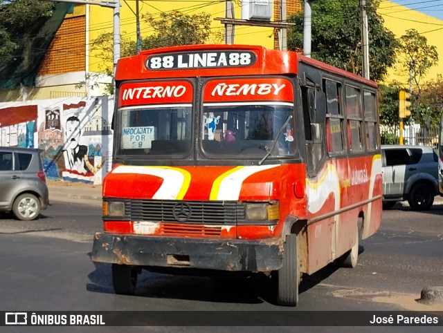 Transportes La Lomita 014 na cidade de Ñemby, Central, Paraguai, por José Paredes. Número da foto: #11312993.