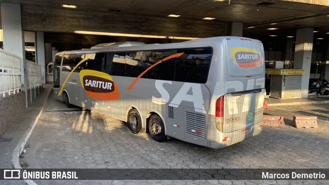 Saritur - Santa Rita Transporte Urbano e Rodoviário 9990 na cidade de Belo Horizonte, Minas Gerais, Brasil, por Marcos Demetrio. Número da foto: #11314475.