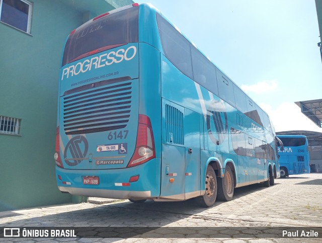 Auto Viação Progresso 6147 na cidade de Belém, Pará, Brasil, por Paul Azile. ID da foto: 11312517.