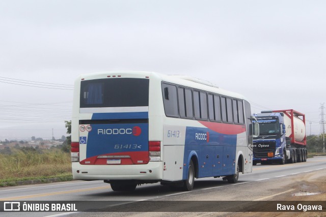 Viação Riodoce 61413 na cidade de Vitória da Conquista, Bahia, Brasil, por Rava Ogawa. ID da foto: 11313073.