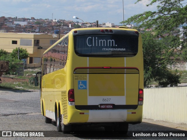 Viação Itapemirim 8627 na cidade de Caruaru, Pernambuco, Brasil, por Lenilson da Silva Pessoa. Número da foto: #11314809.