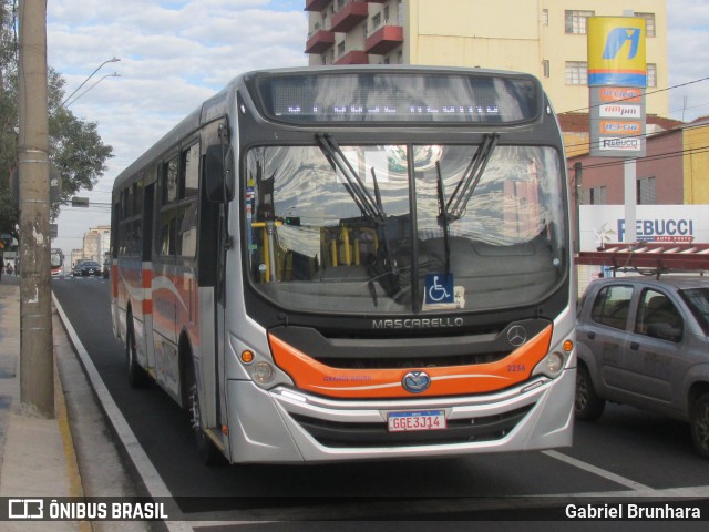Transportes Coletivos Grande Bauru 2236 na cidade de Bauru, São Paulo, Brasil, por Gabriel Brunhara. Número da foto: #11313897.