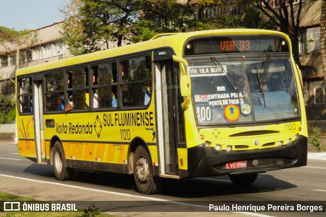 Viação Sul Fluminense 1120 na cidade de Volta Redonda, Rio de Janeiro, Brasil, por Paulo Henrique Pereira Borges. Número da foto: #11314322.