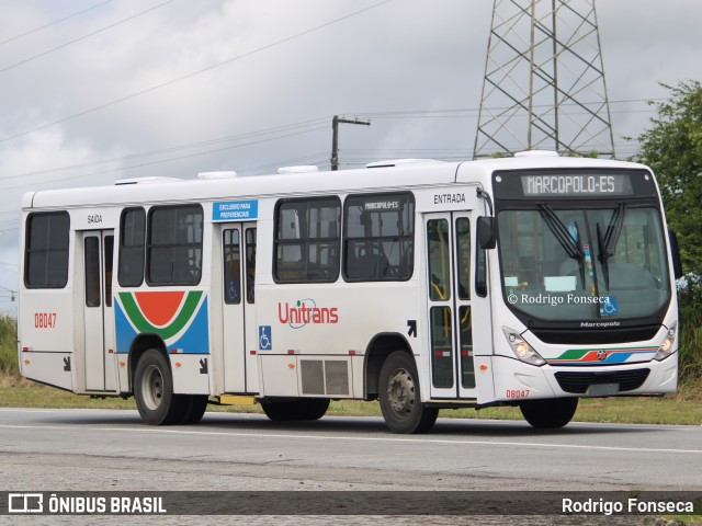 Consórcio Unitrans - 08 > Reunidas Transportes 08047 na cidade de Messias, Alagoas, Brasil, por Rodrigo Fonseca. ID da foto: 11312072.