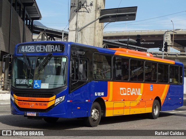 Evanil Transportes e Turismo RJ 132.146 na cidade de Rio de Janeiro, Rio de Janeiro, Brasil, por Rafael Caldas. Número da foto: #11315060.