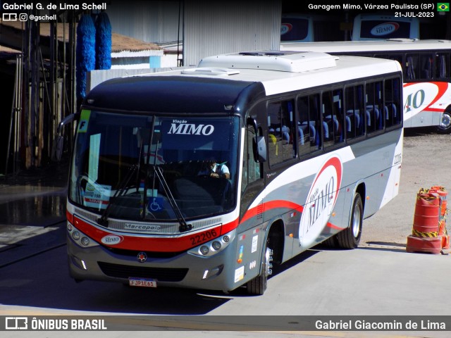 Viação Mimo 22206 na cidade de Várzea Paulista, São Paulo, Brasil, por Gabriel Giacomin de Lima. Número da foto: #11314845.