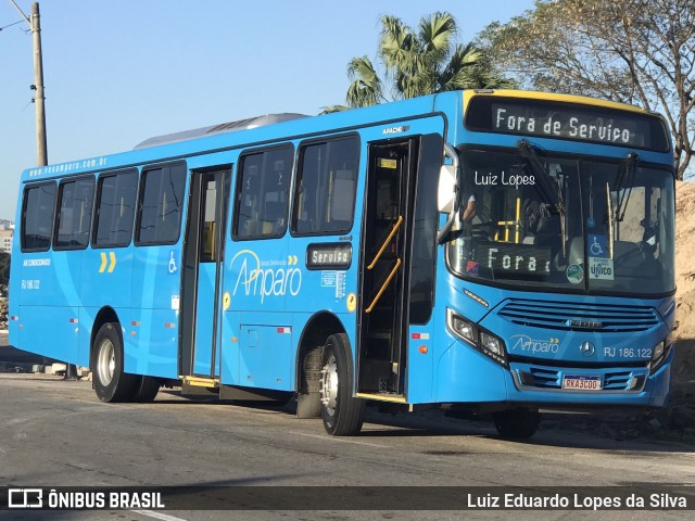 Viação Nossa Senhora do Amparo RJ 186.122 na cidade de Niterói, Rio de Janeiro, Brasil, por Luiz Eduardo Lopes da Silva. Número da foto: #11312429.