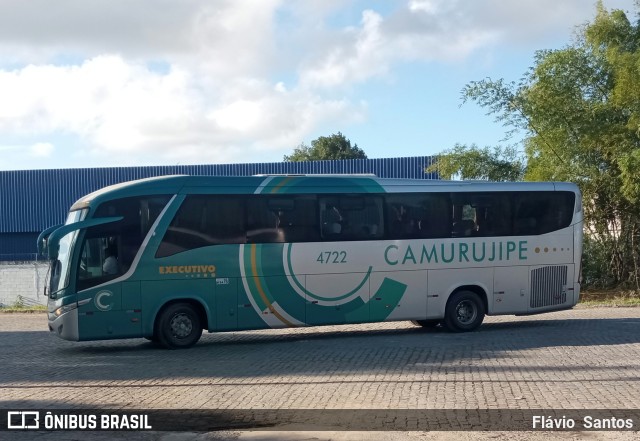 Auto Viação Camurujipe 4722 na cidade de Cruz das Almas, Bahia, Brasil, por Flávio  Santos. Número da foto: #11315509.