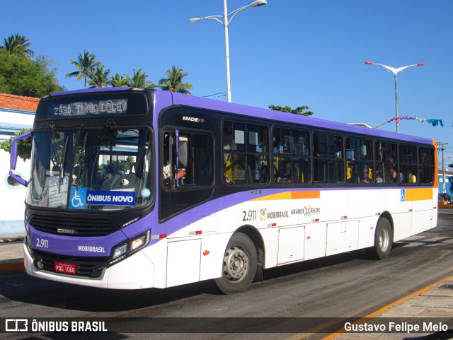 Mobibrasil São Lourenço >>> Mobi-PE 2.911 na cidade de Olinda, Pernambuco, Brasil, por Gustavo Felipe Melo. ID da foto: 11315394.