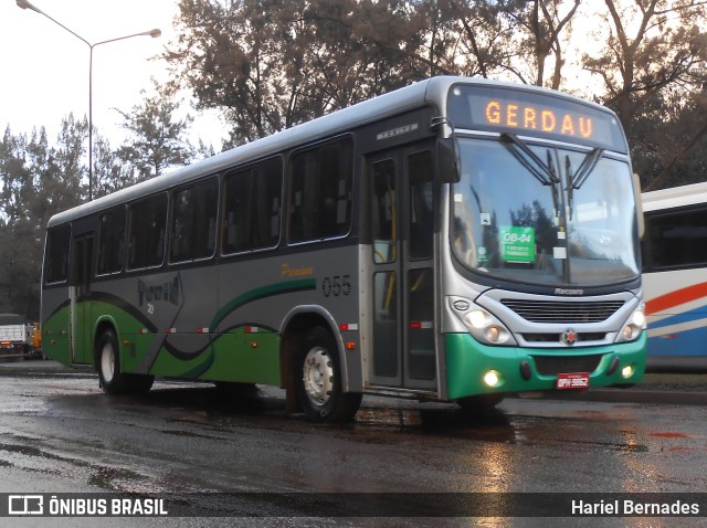 Turin Transportes 055 na cidade de Ouro Branco, Minas Gerais, Brasil, por Hariel Bernades. ID da foto: 11316398.