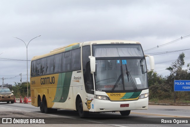 Empresa Gontijo de Transportes 12695 na cidade de Vitória da Conquista, Bahia, Brasil, por Rava Ogawa. Número da foto: #11317330.