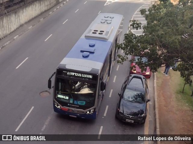 Viação Osasco 21.706 na cidade de Osasco, São Paulo, Brasil, por Rafael Lopes de Oliveira. Número da foto: #11317590.