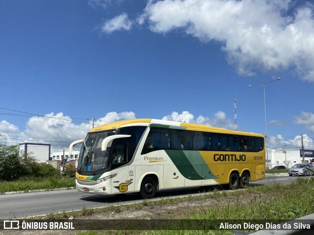 Empresa Gontijo de Transportes 18305 na cidade de Campina Grande, Paraíba, Brasil, por Alison Diego Dias da Silva. ID da foto: 11317114.