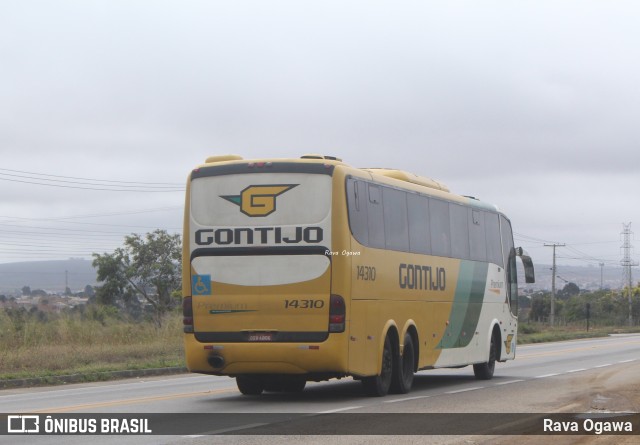 Empresa Gontijo de Transportes 14310 na cidade de Vitória da Conquista, Bahia, Brasil, por Rava Ogawa. ID da foto: 11316285.