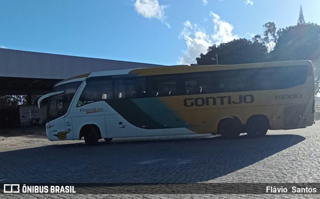 Empresa Gontijo de Transportes 18000 na cidade de Cruz das Almas, Bahia, Brasil, por Flávio  Santos. ID da foto: 11315505.