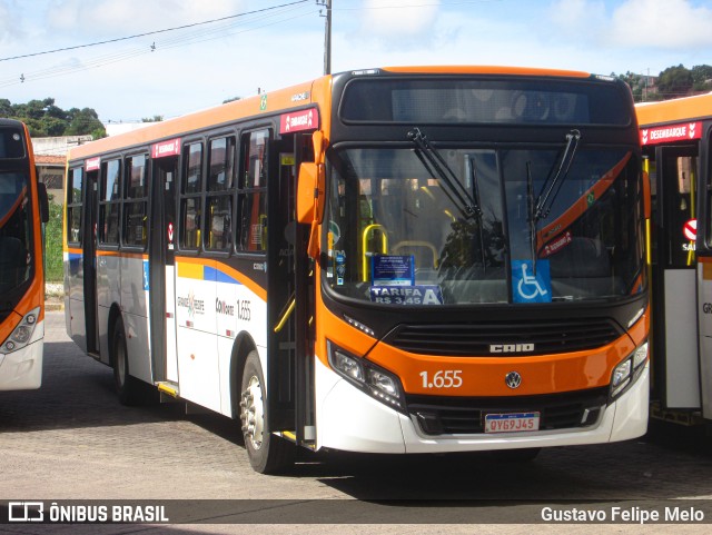 Itamaracá Transportes 1.655 na cidade de Paulista, Pernambuco, Brasil, por Gustavo Felipe Melo. Número da foto: #11317040.