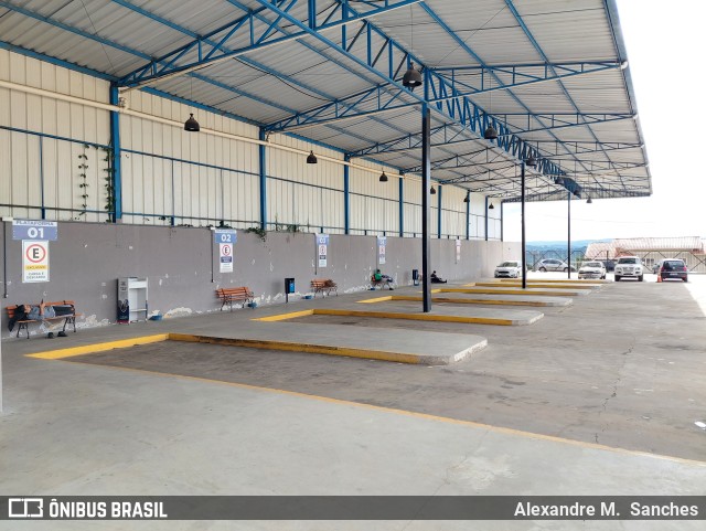 Terminais Rodoviários e Urbanos  na cidade de Caçador, Santa Catarina, Brasil, por Alexandre M.  Sanches. ID da foto: 11249871.