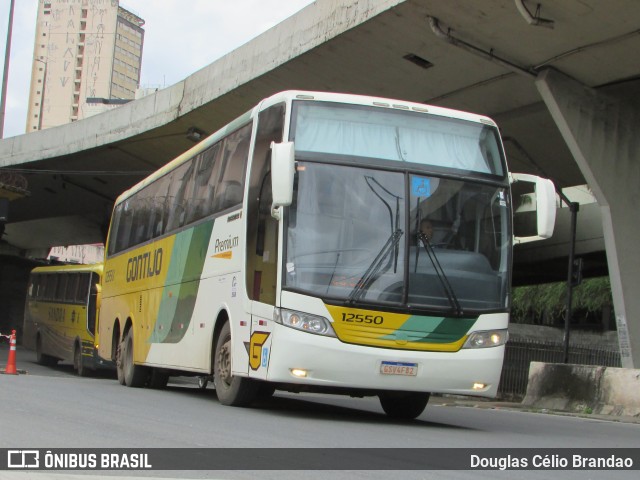 Empresa Gontijo de Transportes 12550 na cidade de Belo Horizonte, Minas Gerais, Brasil, por Douglas Célio Brandao. ID da foto: 11251231.