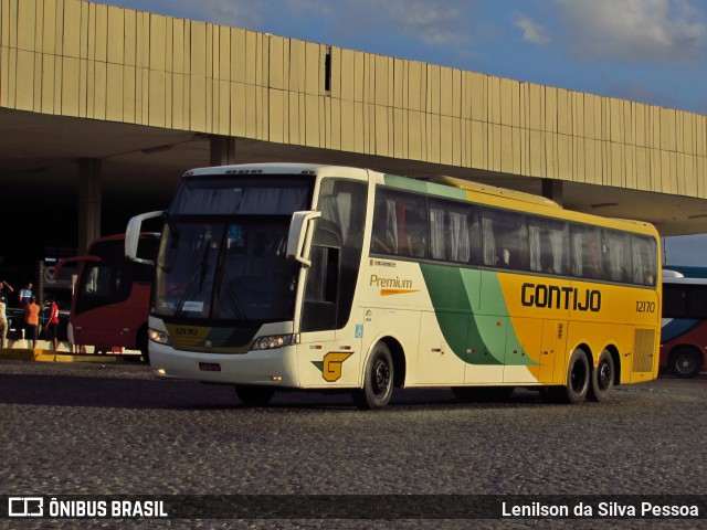 Empresa Gontijo de Transportes 12170 na cidade de Caruaru, Pernambuco, Brasil, por Lenilson da Silva Pessoa. Número da foto: #11250728.