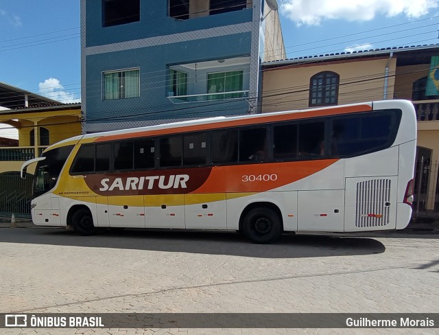 Saritur - Santa Rita Transporte Urbano e Rodoviário 30400 na cidade de Joanésia, Minas Gerais, Brasil, por Guilherme Morais. ID da foto: 11249017.