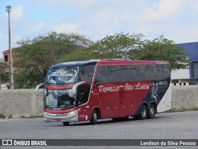 Expresso São Luiz 7970 na cidade de Caruaru, Pernambuco, Brasil, por Lenilson da Silva Pessoa. Número da foto: #11250988.