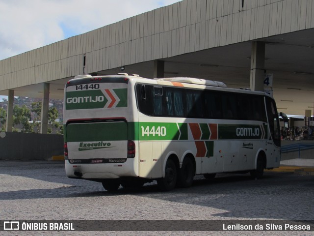 Empresa Gontijo de Transportes 14440 na cidade de Caruaru, Pernambuco, Brasil, por Lenilson da Silva Pessoa. Número da foto: #11250822.