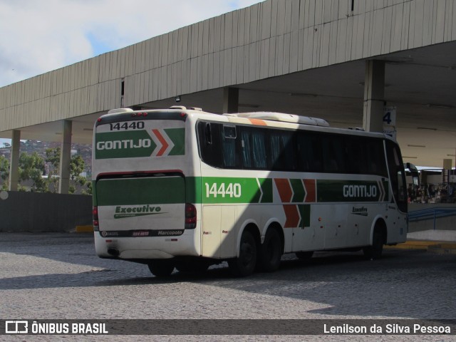 Empresa Gontijo de Transportes 14440 na cidade de Caruaru, Pernambuco, Brasil, por Lenilson da Silva Pessoa. ID da foto: 11250822.