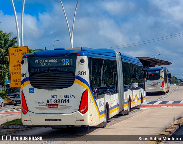 Empresa de Transportes Nova Marambaia AT-88814 na cidade de Belém, Pará, Brasil, por Silas Bahia Monteiro. Número da foto: #11251058.