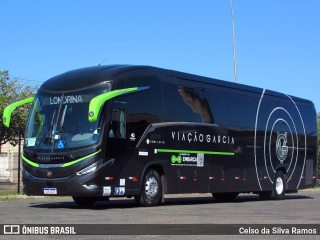 Viação Garcia 82299 na cidade de Paranavaí, Paraná, Brasil, por Celso da Silva Ramos. Número da foto: #11251452.