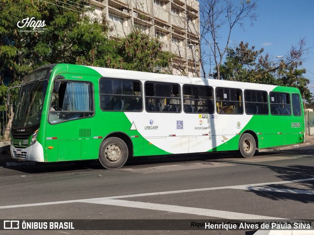 VB Transportes e Turismo 3160 na cidade de Campinas, São Paulo, Brasil, por Henrique Alves de Paula Silva. Número da foto: #11251554.