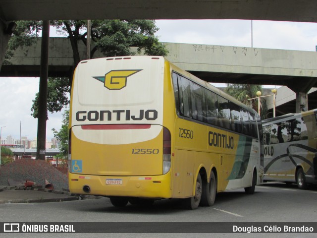 Empresa Gontijo de Transportes 12550 na cidade de Belo Horizonte, Minas Gerais, Brasil, por Douglas Célio Brandao. ID da foto: 11251236.