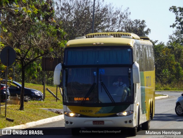 Empresa Gontijo de Transportes 14035 na cidade de Brasília, Distrito Federal, Brasil, por Mateus Henrique. Número da foto: #11249238.