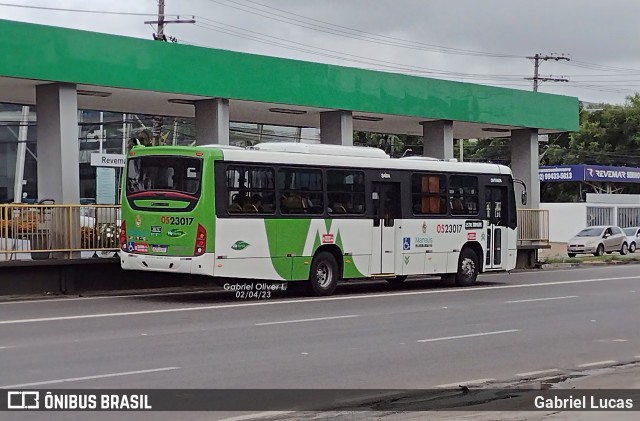 Via Verde Transportes Coletivos 0523017 na cidade de Manaus, Amazonas, Brasil, por Gabriel Lucas. ID da foto: 11250505.