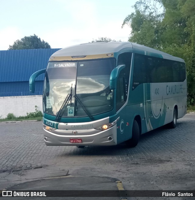 Auto Viação Camurujipe 4042 na cidade de Cruz das Almas, Bahia, Brasil, por Flávio  Santos. Número da foto: #11251649.