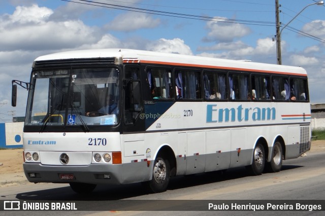 Emtram 2170 na cidade de Vitória da Conquista, Bahia, Brasil, por Paulo Henrique Pereira Borges. ID da foto: 11319819.