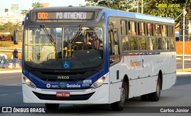 Rápido Araguaia 50703 na cidade de Goiânia, Goiás, Brasil, por Carlos Júnior. Número da foto: #11318941.