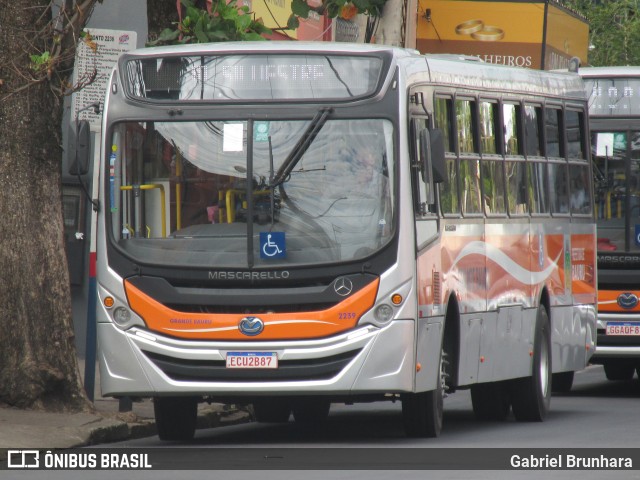 Transportes Coletivos Grande Bauru 2239 na cidade de Bauru, São Paulo, Brasil, por Gabriel Brunhara. ID da foto: 11320153.