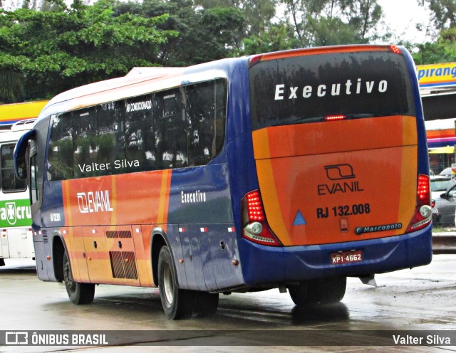 Evanil Transportes e Turismo RJ 132.008 na cidade de Rio de Janeiro, Rio de Janeiro, Brasil, por Valter Silva. ID da foto: 11319473.