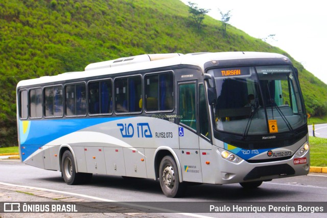 Rio Ita RJ 152.073 na cidade de Piraí, Rio de Janeiro, Brasil, por Paulo Henrique Pereira Borges. Número da foto: #11319712.
