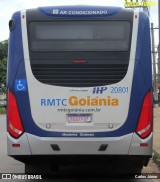 HP Transportes Coletivos 20801 na cidade de Aparecida de Goiânia, Goiás, Brasil, por Carlos Júnior. ID da foto: :id.