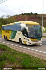 Empresa Gontijo de Transportes 19545 na cidade de Governador Valadares, Minas Gerais, Brasil, por Wilton Roberto. Número da foto: #:id.