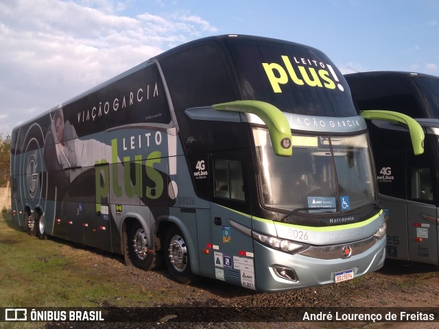 Viação Garcia 88026 na cidade de Canoas, Rio Grande do Sul, Brasil, por André Lourenço de Freitas. ID da foto: 11321048.