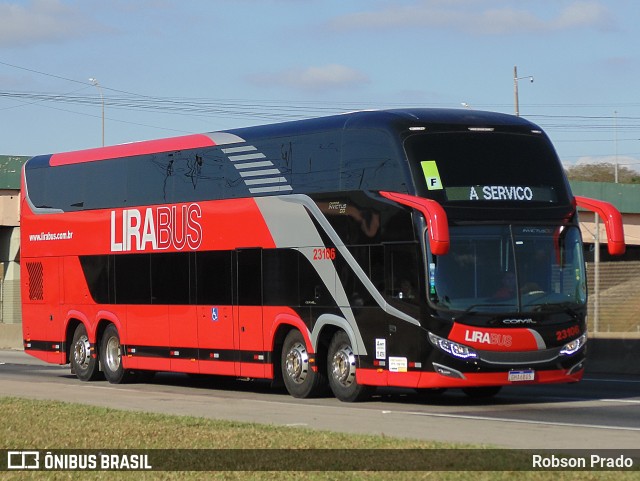 Lirabus 23106 na cidade de São José dos Campos, São Paulo, Brasil, por Robson Prado. Número da foto: #11321552.