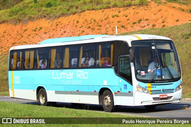 Lumar Rio Turismo 203 na cidade de Aparecida, São Paulo, Brasil, por Paulo Henrique Pereira Borges. ID da foto: 11321364.