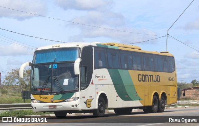 Empresa Gontijo de Transportes 14780 na cidade de Vitória da Conquista, Bahia, Brasil, por Rava Ogawa. ID da foto: 11320510.