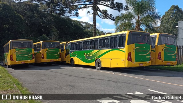 Viação Giratur 7327 na cidade de Caxias do Sul, Rio Grande do Sul, Brasil, por Carlos Gabriel. Número da foto: #11322091.