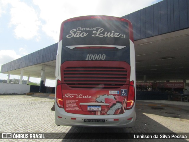 Expresso São Luiz 10000 na cidade de Caruaru, Pernambuco, Brasil, por Lenilson da Silva Pessoa. Número da foto: #11321034.