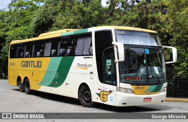 Empresa Gontijo de Transportes 12920 na cidade de São Paulo, São Paulo, Brasil, por George Miranda. ID da foto: 11321479.