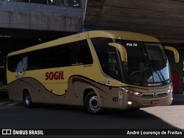 SOGIL - Sociedade de Ônibus Gigante Ltda. 467 na cidade de Porto Alegre, Rio Grande do Sul, Brasil, por André Lourenço de Freitas. ID da foto: 11321262.